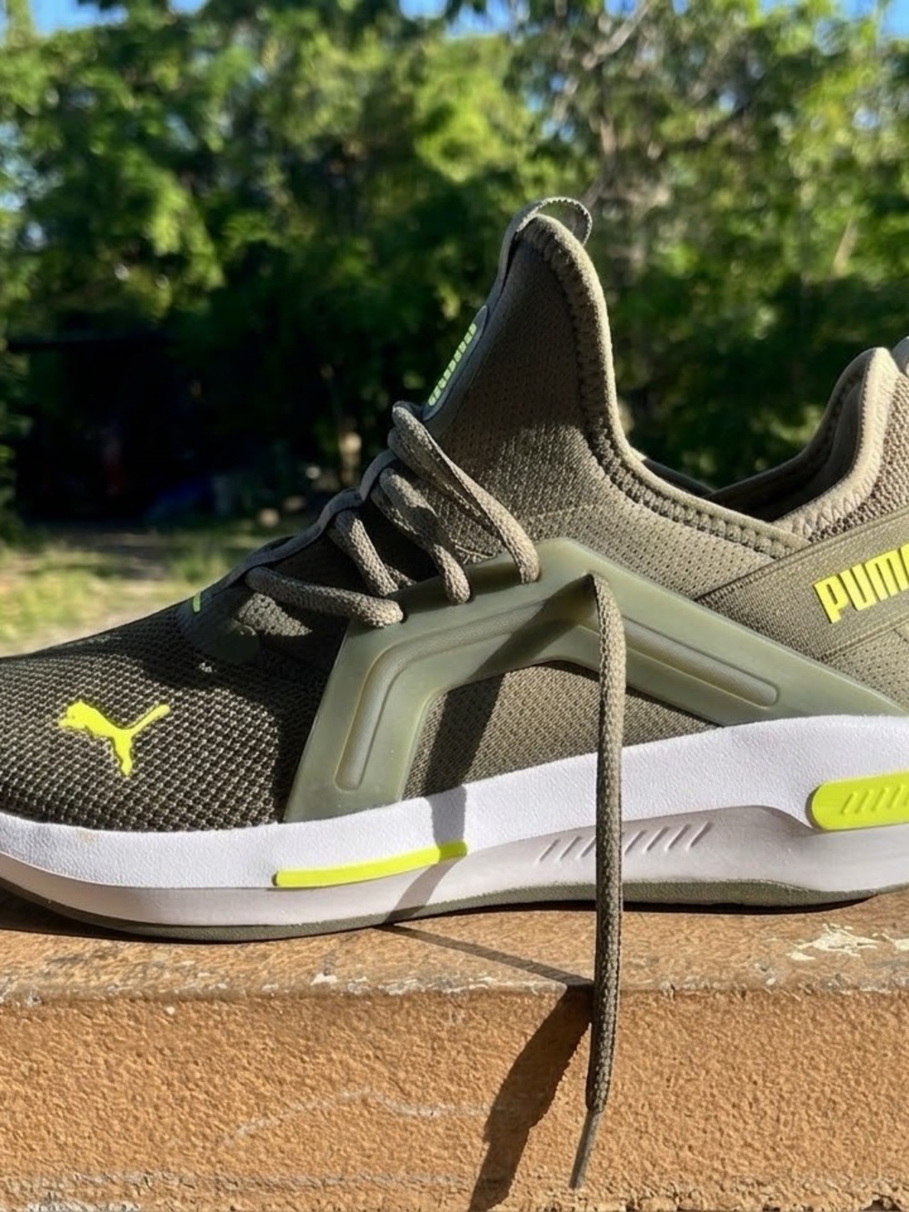 PUMA Softride Enzo 5 Wide Running Mens Grey Sneakers Athletic Shoes 31194706